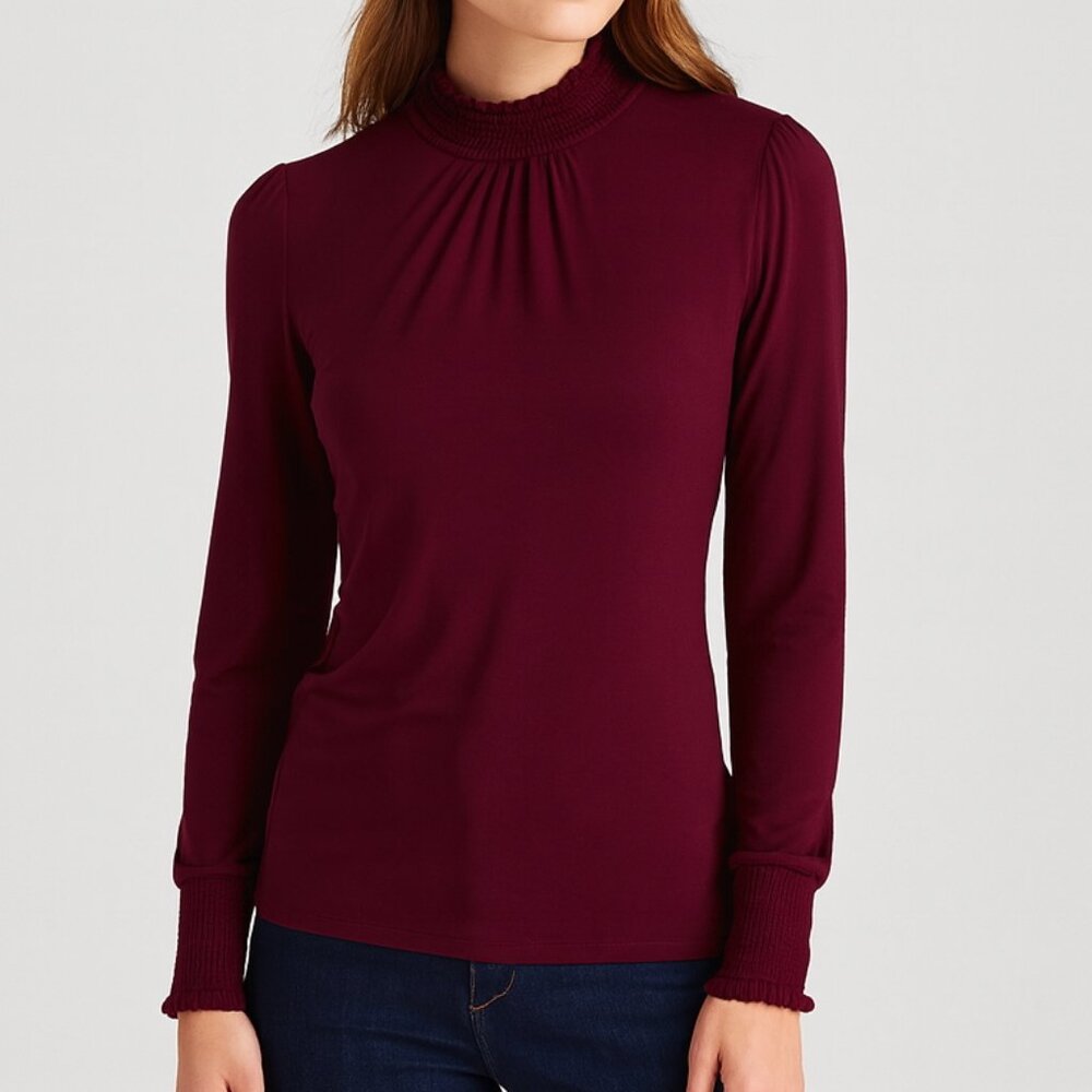 Ann Taylor Long Sleeve Blouse – Size Large